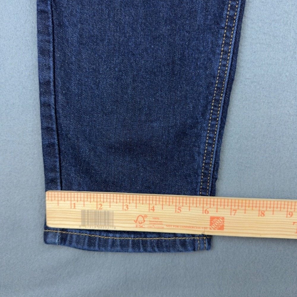 Levis 531 Athletic Slim Jeans Mens 34x32 Dark Indigo Tapered Denim Pants - Picture 2 of 10